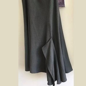 Yohji Yamamoto.   skirt long asymmetric flare  size made Japan Sz 1 USA 6